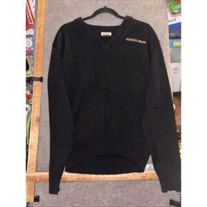 Stater Brothers Market V-Neck Black Sweater Women's  Size M